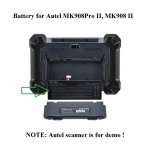 Battery Replacement for Autel MaxiCOM MK908Pro II MK908 II